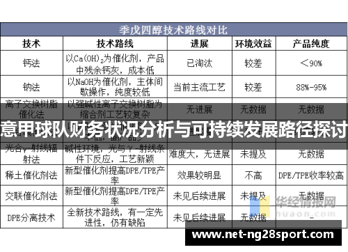 意甲球队财务状况分析与可持续发展路径探讨