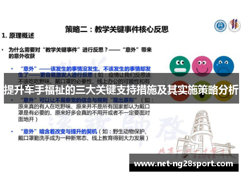 提升车手福祉的三大关键支持措施及其实施策略分析